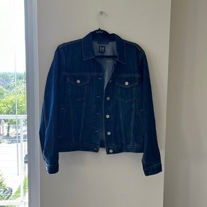 GAP Dark Wash Denim Jacket